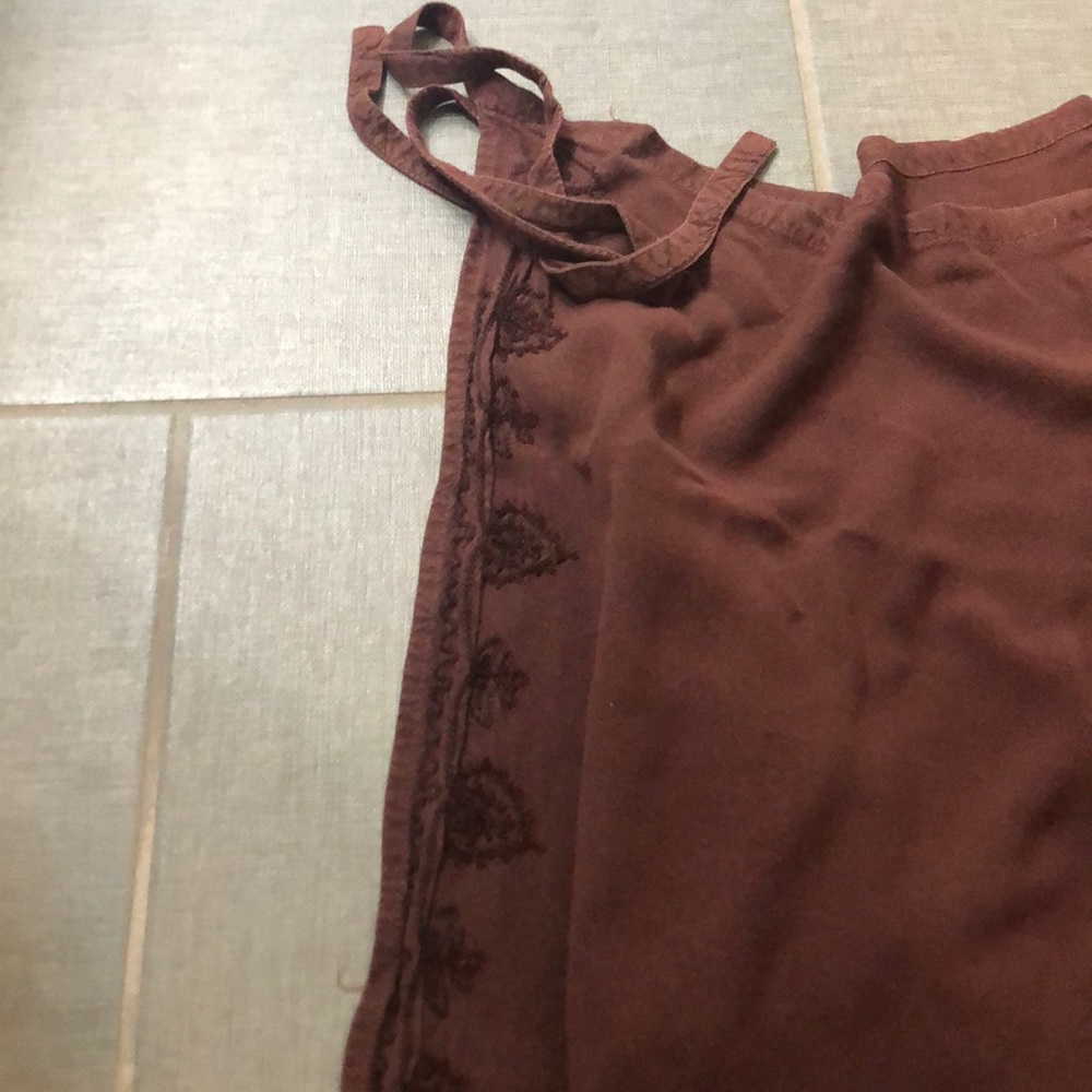 Free size front and back tie hippie pants